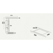 Варочная панель с встр. вытяжкой Falmec SINTESI индукционная