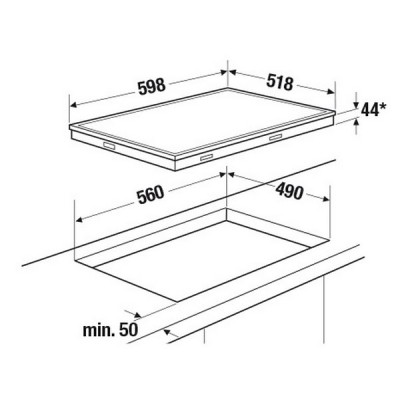 Варочная панель Kuppersbusch KE 6330.0 SR электрическая Варочная панель Kuppersbusch KE 6330.0 SR электрическая