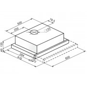 Вытяжка Faber FLOX BK A60 (110.0436.366)