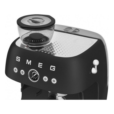 Кофемашина-эспрессо SMEG EGF03BLMEU черный матовый Кофемашина-эспрессо SMEG EGF03BLMEU черный матовый
