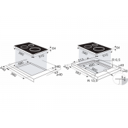 Варочная панель Brandt BPI6420B индукционная