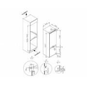 Холодильник Kuppersberg RBN 1960 встраиваемый