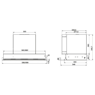 Вытяжка Elikor EVOLUTION 90П-750-Э4Д Вытяжка Elikor EVOLUTION 90П-750-Э4Д