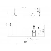Смеситель Falmec ISEO CORNER WH