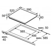 Варочная панель MAUNFELD AVI6044SSBK индукционная