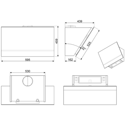 Вытяжка SMEG KV26N Вытяжка SMEG KV26N