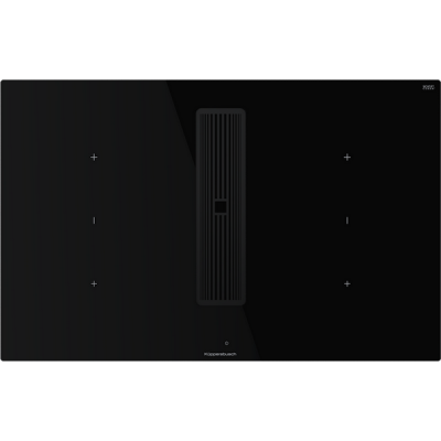 Варочная панель Kuppersbusch KMI 8350.0 SR Black Velvet индукционная с вытяжкой Варочная панель Kuppersbusch KMI 8350.0 SR Black Velvet индукционная с вытяжкой