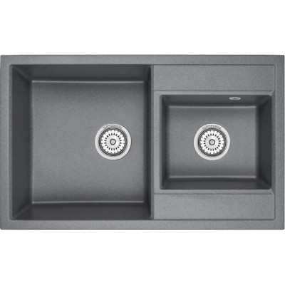 Мойка Kuppersberg MODENA 80 NL 1,5B1D темный графит Мойка Kuppersberg MODENA 80 NL 1,5B1D темный графит