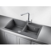 Мойка Kuppersberg MODENA 80 NL 1,5B1D темный графит