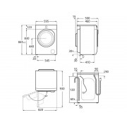 Стиральная машина MAUNFELD MFWM148WH02
