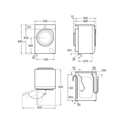 Стиральная машина MAUNFELD MFWM148WH02 Стиральная машина MAUNFELD MFWM148WH02