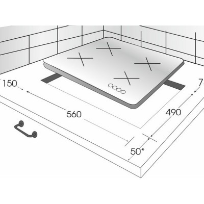 Варочная панель EXITEQ EXH-204 white газовая Варочная панель EXITEQ EXH-204 white газовая