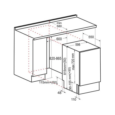 Посудомоечная машина EXITEQ EXDW-I603 Посудомоечная машина EXITEQ EXDW-I603