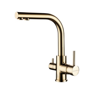 Смеситель Paulmark Essen Es213011-G, золото Смеситель Paulmark Essen Es213011-G, золото