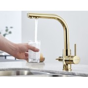 Смеситель Paulmark Essen Es213011-G, золото