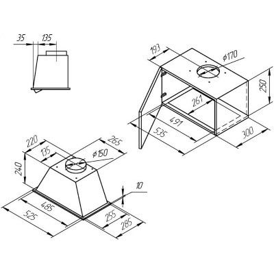 Вытяжка Kuppersberg INLINEA 52 WX Вытяжка Kuppersberg INLINEA 52 WX