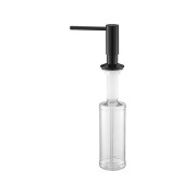 Дозатор Paulmark DECUS D004-GB, глянцевый черный
