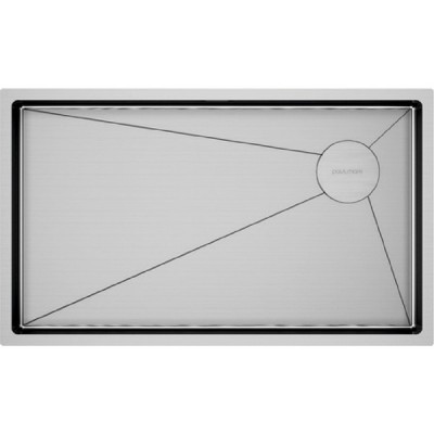 Мойка Paulmark Next-skew 740 PM887444-BS, брашированная нерж. сталь Мойка Paulmark Next-skew 740 PM887444-BS, брашированная нерж. сталь