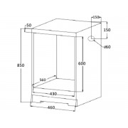 Духовой шкаф MEFERI MEO454BK LIGHT