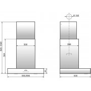 Вытяжка Elikor Агат 60Н-1000-Е4Д нерж/белый