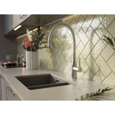 Смеситель Omoikiri Yatomi-2-Plus BN-WH латунь/нержавеющая сталь/белый (4994345) Смеситель Omoikiri Yatomi-2-Plus BN-WH латунь/нержавеющая сталь/белый (4994345)