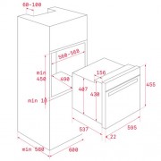 Духовой шкаф TEKA HLC 8400 STONE GREY URBAN (111130004) компактный