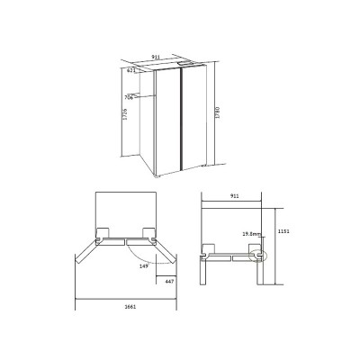 Холодильник Kuppersberg RFSN 1891 X Холодильник Kuppersberg RFSN 1891 X