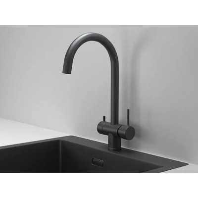 Смеситель Granula KS-7104, черный матовый Смеситель Granula KS-7104, черный матовый