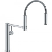 Смеситель Franke Pescara 360⁰, оптика стали (115.0393.977)