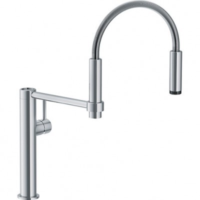 Смеситель Franke Pescara 360⁰, оптика стали (115.0393.977) Смеситель Franke Pescara 360⁰, оптика стали (115.0393.977)