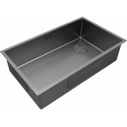 Мойка Paulmark Next-skew 74 uni PM887444-MG, матовый серый