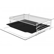 Духовой шкаф Gorenje BCM4058B компактный с СВЧ