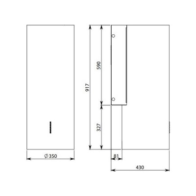 Вытяжка Falmec POLAR EVO GOLD 35 Вытяжка Falmec POLAR EVO GOLD 35