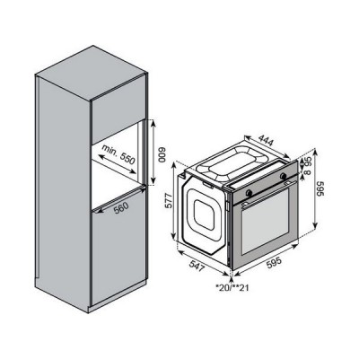Духовой шкаф Kuppersberg HF 609 BX Духовой шкаф Kuppersberg HF 609 BX