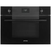 Духовой шкаф SMEG SO4101M1B3 компактный с СВЧ