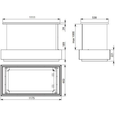 Вытяжка Falmec LEVANTE 120 GRAPHITE ALL MATT Вытяжка Falmec LEVANTE 120 GRAPHITE ALL MATT