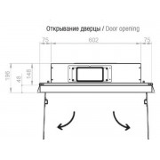 Вытяжка Pando E-231/130 CR-BL V.2450 EXT ADS Quick Fix