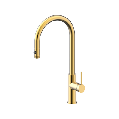 Смеситель Paulmark Galant Ga213077-SBG, светлое брашированное золото Смеситель Paulmark Galant Ga213077-SBG, светлое брашированное золото