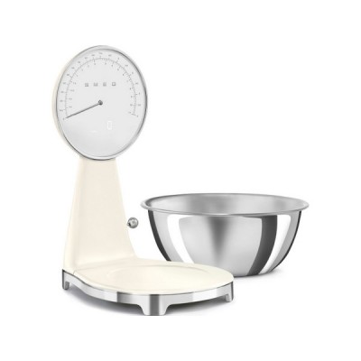 Кухонные весы SMEG KSF01CRWW кремовый Кухонные весы SMEG KSF01CRWW кремовый