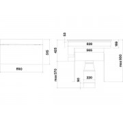 Варочная панель с встр. вытяжкой Falmec BRERA индукционная