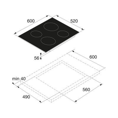 Варочная панель ASKO HI1611G индукционная Варочная панель ASKO HI1611G индукционная