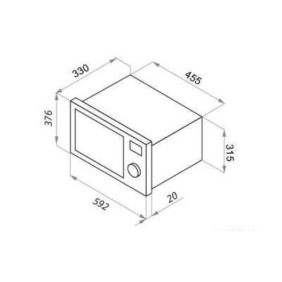 СВЧ-печь MAUNFELD JBMO.20.5GRIB СВЧ-печь MAUNFELD JBMO.20.5GRIB