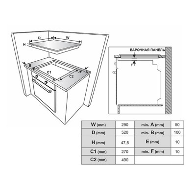 Варочная панель EXITEQ EXH-309 газовая Варочная панель EXITEQ EXH-309 газовая