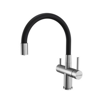 Смеситель Kuchenstern WURM-FE нержавеющая сталь Смеситель Kuchenstern WURM-FE нержавеющая сталь