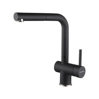 Смеситель Paulmark Dosse Do214418-418, черный металлик Смеситель Paulmark Dosse Do214418-418, черный металлик