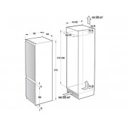 Холодильник Gorenje RKI2181E1 встраиваемый