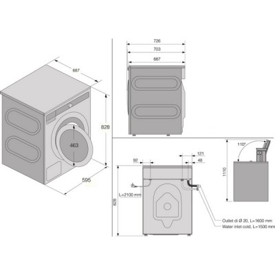 Стиральная машина ASKO W5114CXLW Стиральная машина ASKO W5114CXLW