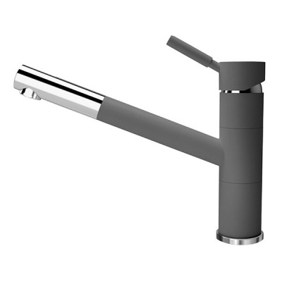 Смеситель Florentina Фита серый шёлк Смеситель Florentina Фита серый шёлк