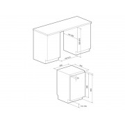 Холодильник Graude FK 80.1 встраиваемый