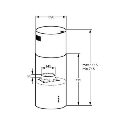 Вытяжка MAUNFELD Ford 39 Isla Sensor черный Вытяжка MAUNFELD Ford 39 Isla Sensor черный